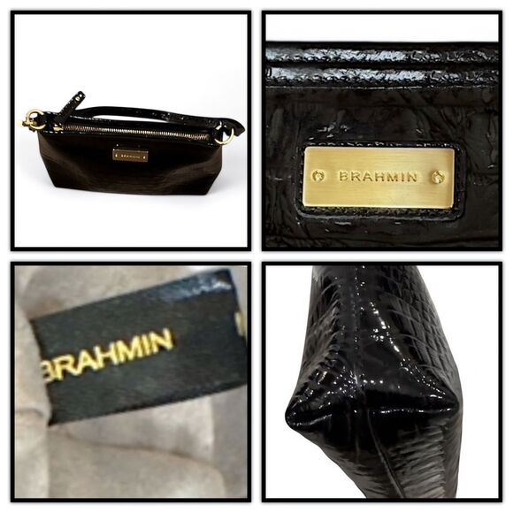 Brahmin Anytime Mini Melbourne in Black - Picture 7 of 17